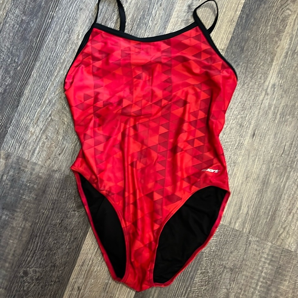 Sporti Theory Thin Strap One Piece Swimsuit